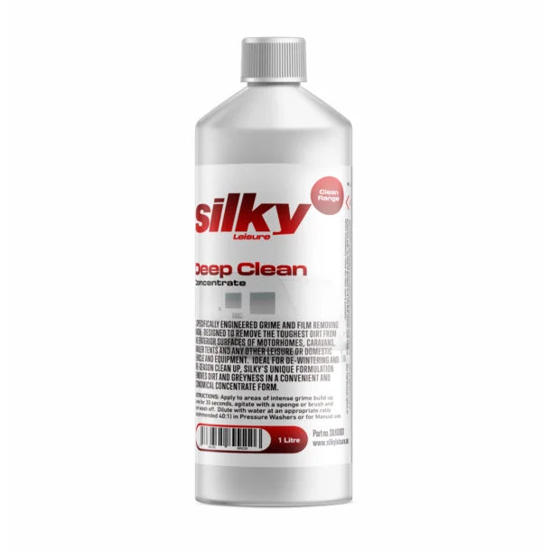 Silky Deep Cleaner Concentrate – Professional-Grade Liquid Cleaner for Removing Grime, Dirt, and Film Build-Up-Vehicle Cleaning-Silky- DC Leisure