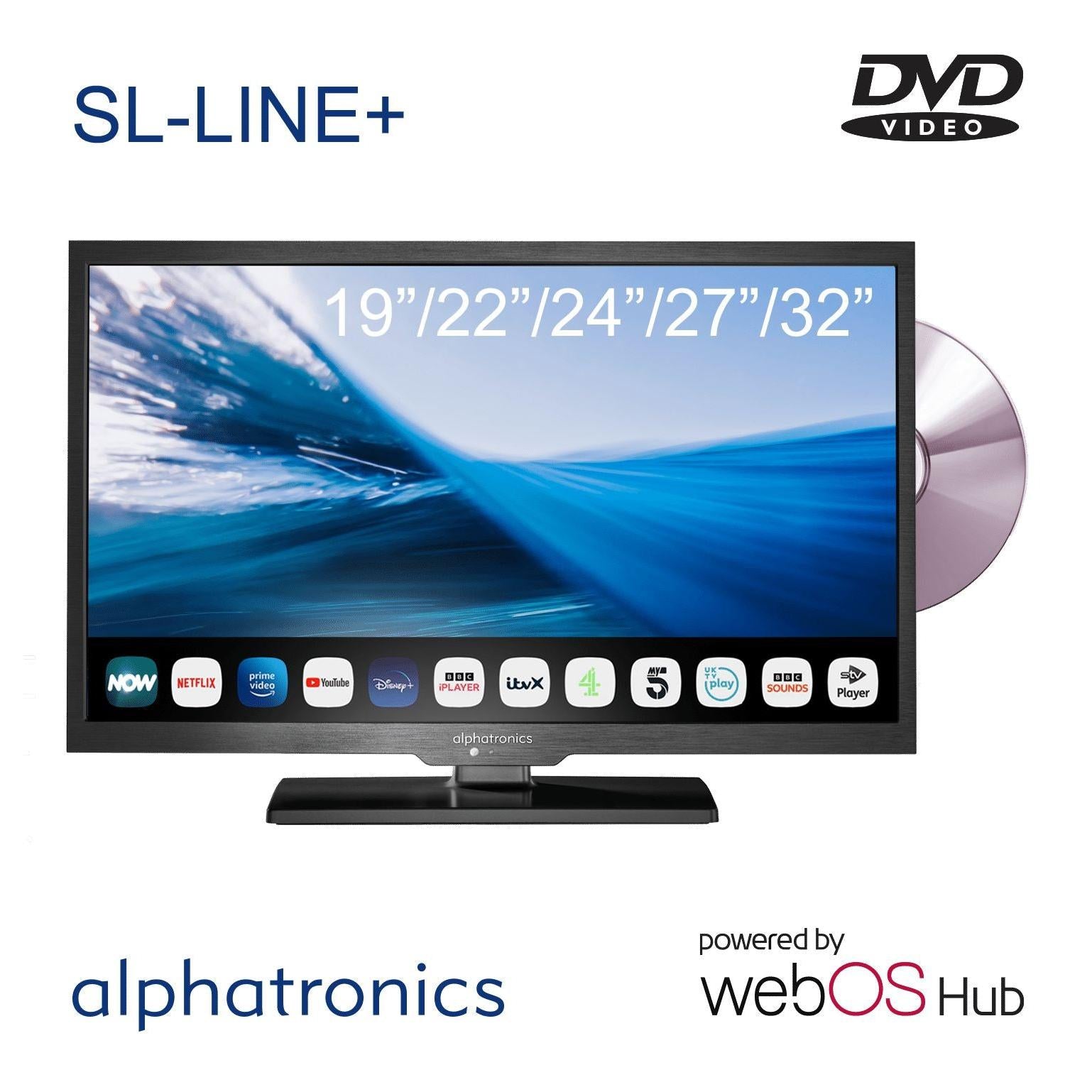 Smart TVs – SL-LINE+ 12 / 24V-Televisions-Maxview- DC Leisure