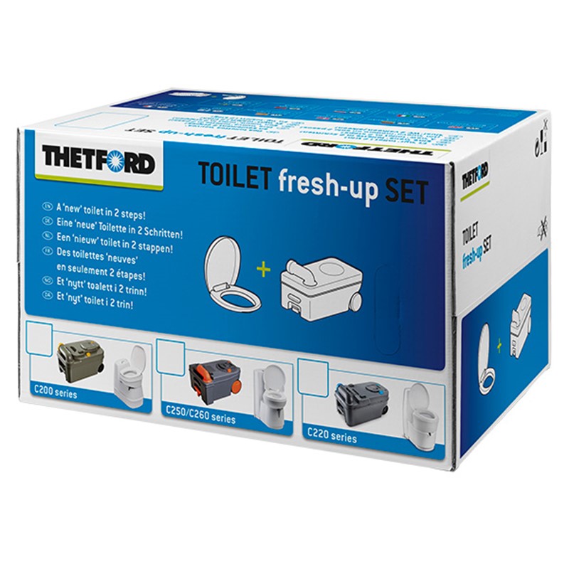 Thetford C250/C260 Fresh-Up Set – Cassette Toilet Refurbishment Kit-Accessories & Spares-Thetford- DC Leisure