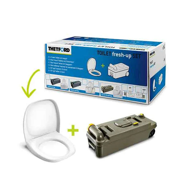 Thetford C2/C3/C4 Fresh-Up Set – Cassette Toilet Refurbishment Kit-Accessories & Spares-Thetford- DC Leisure