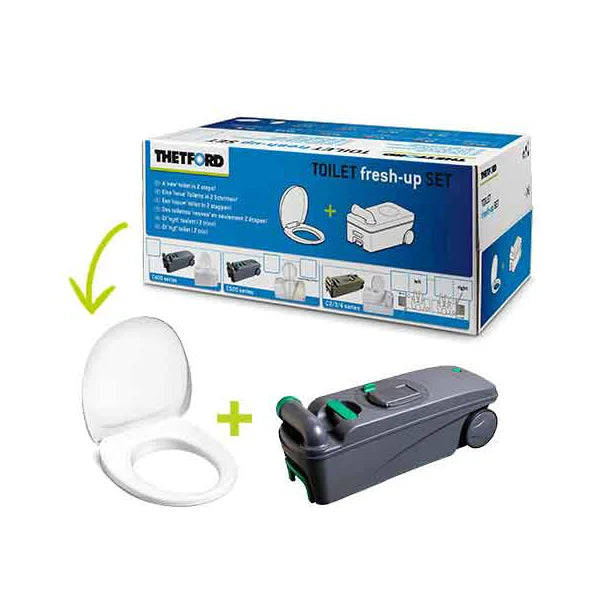 Thetford C400 Fresh-Up Set – Cassette Toilet Refurbishment Kit-Accessories & Spares-Thetford- DC Leisure