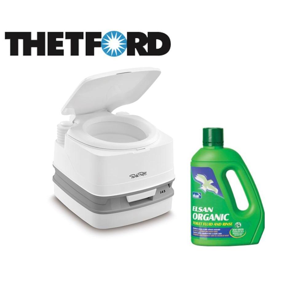 Thetford Porta Potti Qube 145 Portable Camping Caravan Toilet-Portable Toilets-Thetford- DC Leisure