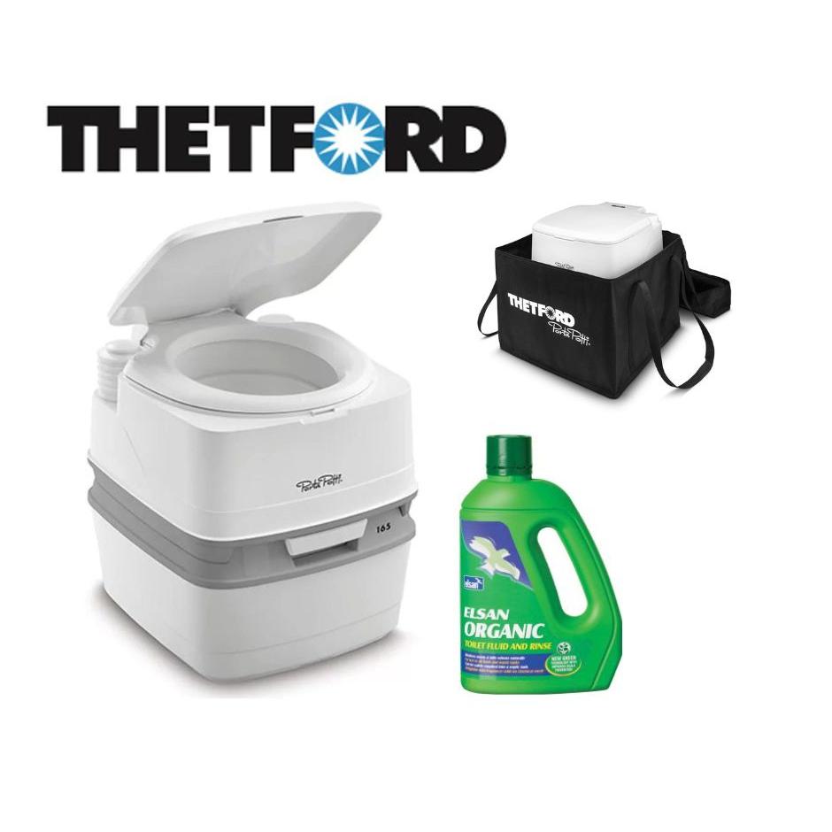 Thetford Porta Potti Qube 165 Portable Camping Caravan Toilet-Portable Toilets-Thetford- DC Leisure