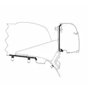 Thule Awning Adapter 4200 Mercedes Benz Vito/ V-class Lift Roof - No Rail-Awning Adapters-Thule- DC Leisure