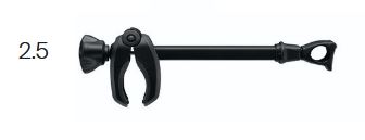 Thule Bike Holders with AcuTight Knob – Lockable Frame Holders for Thule Bike Racks in Black-Accessories-Thule-302527- DC Leisure