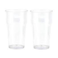 Travellife Feria Beer Glass - Clear (2 pieces)-Camping Cookware & Dinnerware-Travellife- DC Leisure