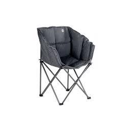 Travellife Lago chair cross - Stormy grey-Camping Chairs-Travellife- DC Leisure