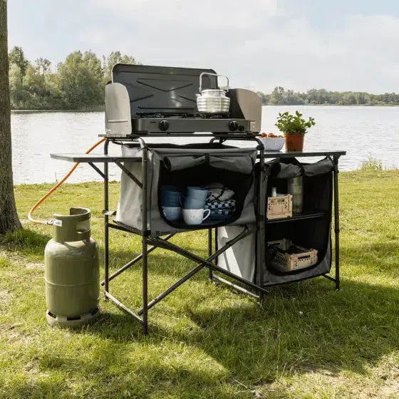 Travellife Toledo Foldable Kitchen Storage Unit-Storage Unit-Travellife- DC Leisure