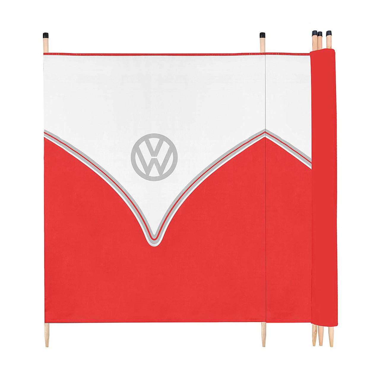 VW 5 POLE TALL WINDBREAK - RED-Windbreak-VW Merch- DC Leisure