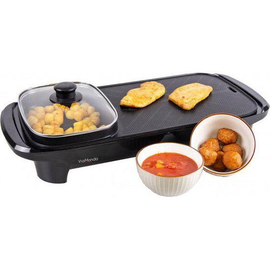 ViaMondo CampGrill 2 in 1 (1000W)-BBQ-Via Mondo- DC Leisure