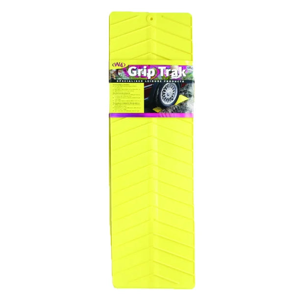 W4 Grip Trak – Pair of Lightweight Anti-Skid Traction Mats for Caravans, Motorhomes and Campervans-Traction Mats-W4- DC Leisure