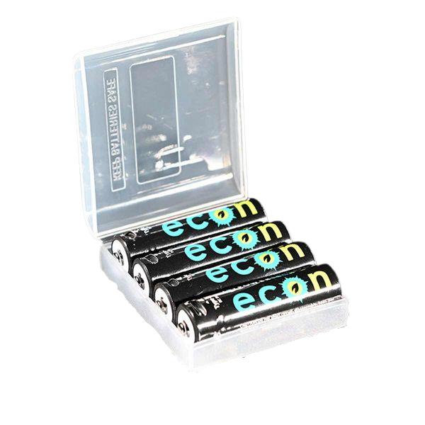 Wolf Outdoors 1800mWh USB-C Rechargeable AA Batteries with Case – Pack of Four-Battery-Wolf Outdoors- DC Leisure