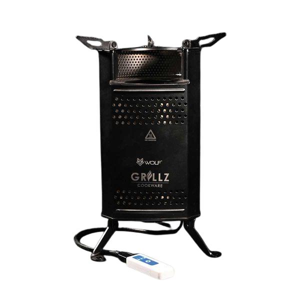 Wolf Outdoors Grillz Biomaster Stove with EVA Storage Case for Camping-Portable Cooking Stoves-Wolf Outdoors- DC Leisure