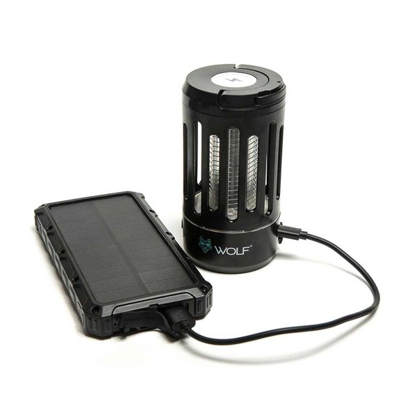 Wolf Outdoors SPB-16 Solar Power Bank with Case and 3-in-1 Lead-Power Banks-Wolf Outdoors- DC Leisure