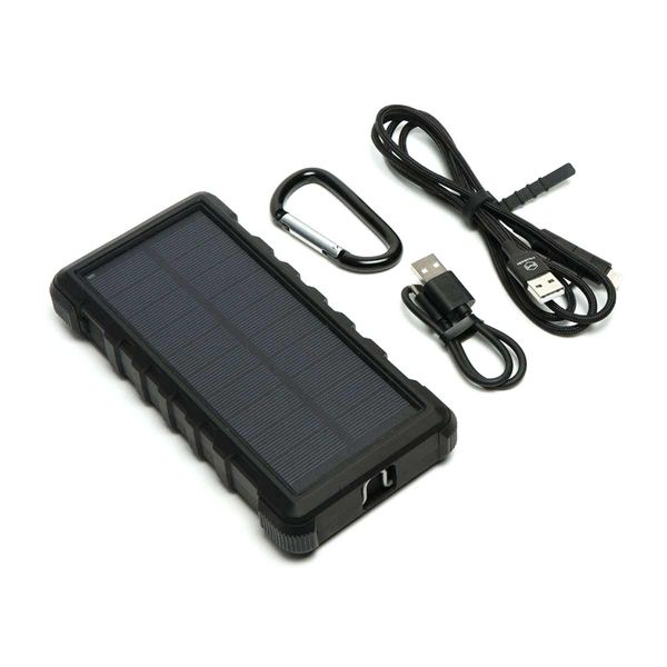 Wolf Outdoors SPB-24 Solar Power Bank – 24000mAh Portable Charger with Case-Power Banks-Wolf Outdoors- DC Leisure