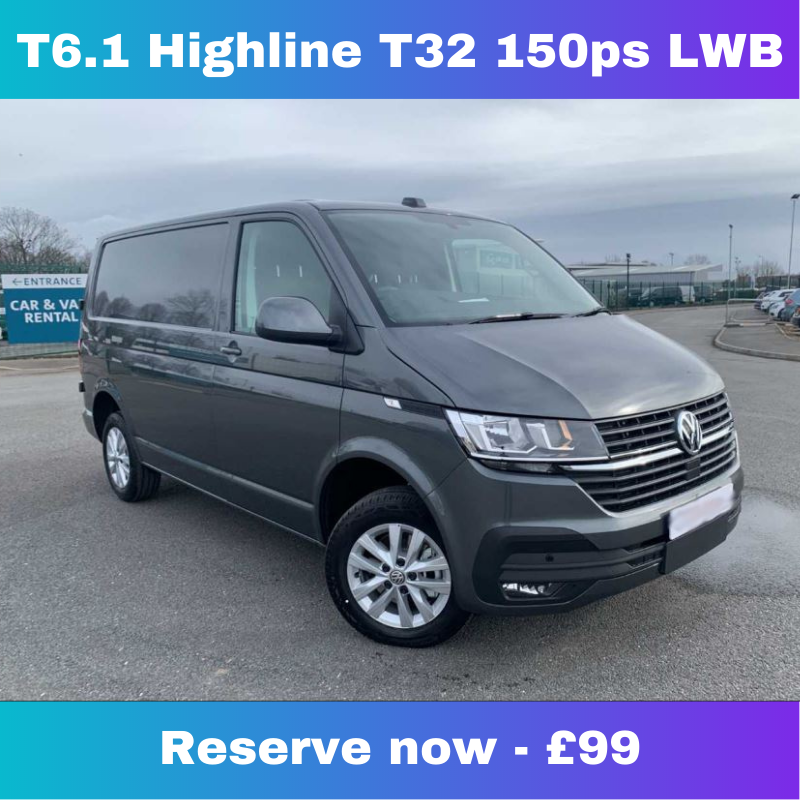 INDIUM GREY T6.1 VW TRANSPORTER T32 150PS HIGHLINE - LWB