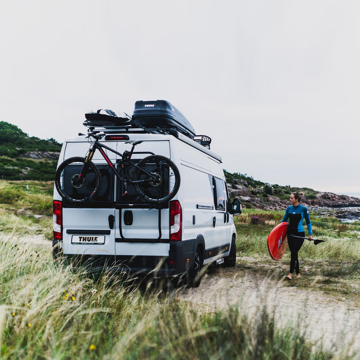 Thule Elite Van XT Bike Rack Black – Ford Transit H3 2014+ | 302067