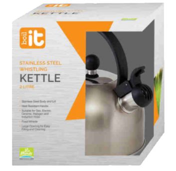 Boil It Whistling Kettle - 1L-Stovetop Kettles-Via Mondo- DC Leisure