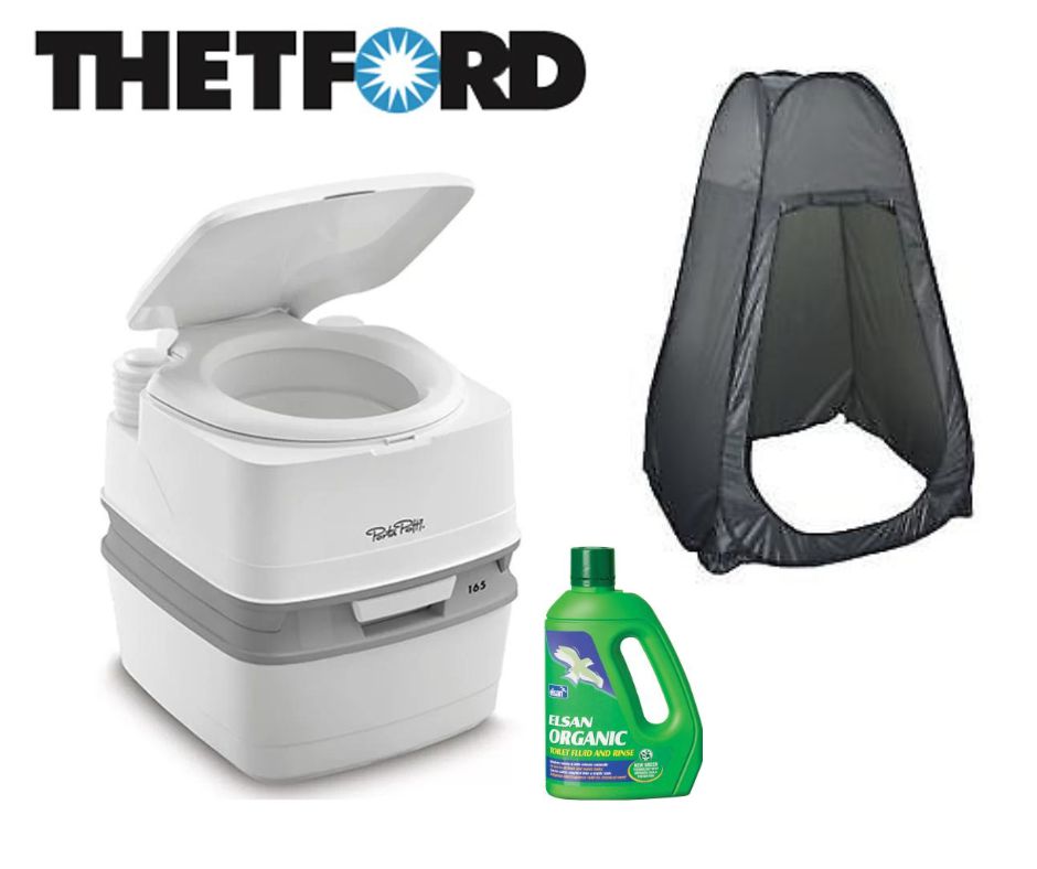 Camping Toilet Bundle - Via Mondo Pop Up Toilet / Utility Tent-Portable Toilets-Via Mondo- DC Leisure