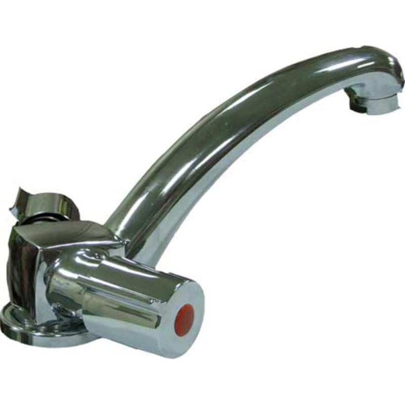 Dimatec Chrome Monobloc Tap With Fold down Spout-Taps-Dimatec-0182005.LX- DC Leisure