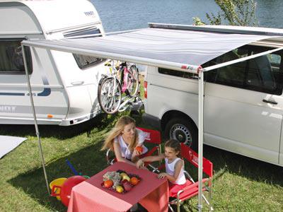 Fiamma F35 Pro Minivan Awning - Deep Black-Awnings-Fiamma- DC Leisure