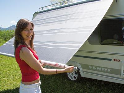 Fiamma F35 Pro Minivan Awning - Titanium-Awnings-Fiamma- DC Leisure