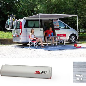 Fiamma F35 Pro Minivan Awning - Titanium-Awnings-Fiamma-QQ108310/BO-06762A01Q- DC Leisure