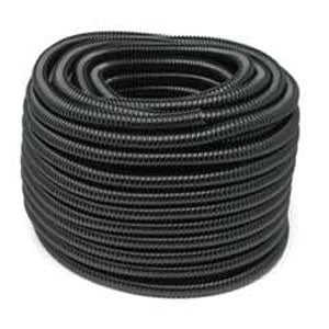 FLEXIBLE HOSE 20MM BLACK - Waste-Plumbing Hoses & Supply Lines-Miscellaneous-QQ051360 3-QQ051360-3m- DC Leisure