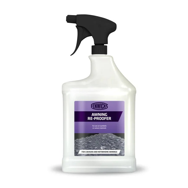 Fenwick’s Re-proofer for Awnings & Tents – Restores Waterproofing & Stain Protection 1L-Awning Maintenance-Fenwicks- DC Leisure