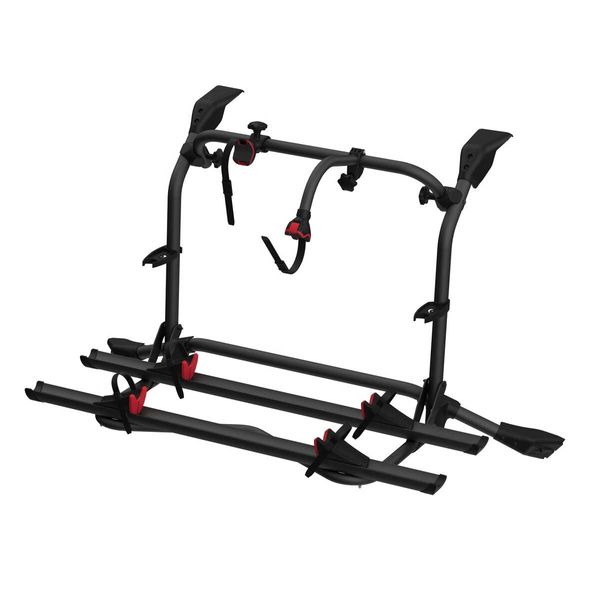 Fiamma Carry-Bike VW T6 Pro Deep Black 2025 – Adjustable Bike Rack, 2–4 Bikes, E-Bike Compatible-Bike Carriers-Fiamma- DC Leisure