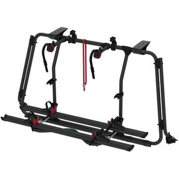 Fiamma Carry Bike VW T6 Pro - Tailgate Bike Rack - Deep Black-Bike Rack-Fiamma-QQ106343B-02094A08A- DC Leisure