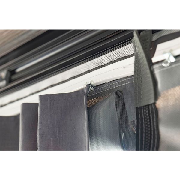 Fiamma Curtains Kit Dark Grey 3 Pairs-Curtain Kit-Fiamma- DC Leisure