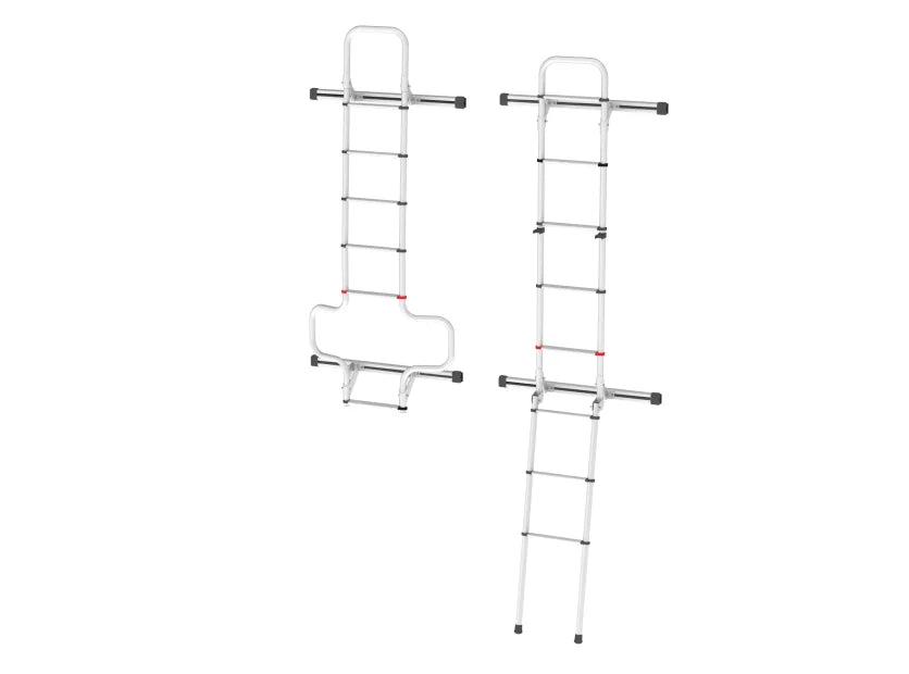 Fiamma DJ Ducato Ladder – 2026 Deep Black Rear Door Ladder for Fiat Ducato-Ladders-Fiamma-02426-9B- DC Leisure