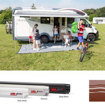 Fiamma F45S Wall Mounted, Wind Out Awning-Awnings-FIAMMA- DC Leisure