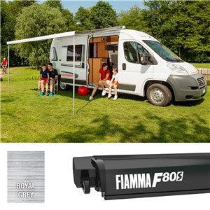 Fiamma F80S Roof Mounted Wind Out Awning Campervan Motorhome Caravan-Awnings-FIAMMA-A0002671-07831A01R- DC Leisure