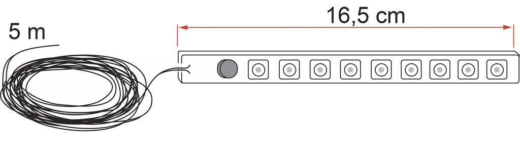 Fiamma LED Kit Awning-Lighting-FIAMMA-98655Z040-98655-471- DC Leisure