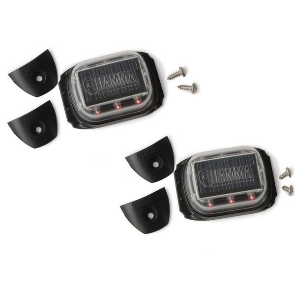 Fiamma LED Warning Solar Lights – Safety Markers for Motorhomes & Caravans-Lighting-Fiamma- DC Leisure