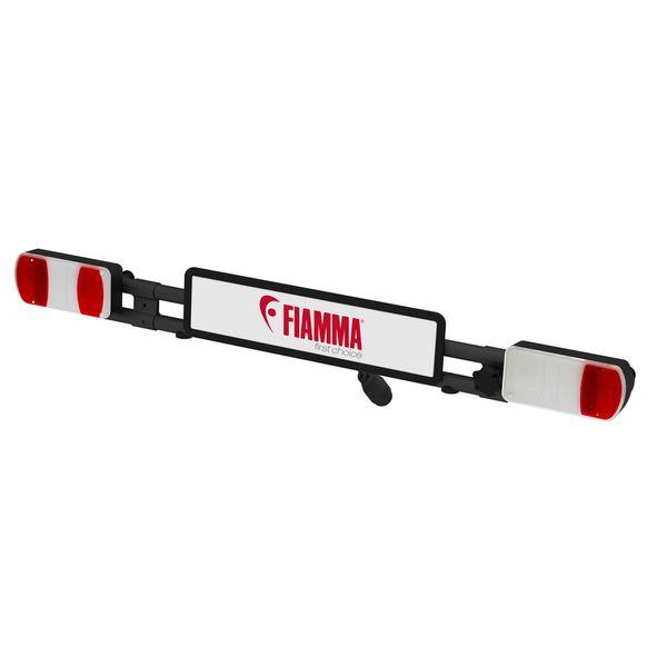 Fiamma Licence Plate Carrier Bar with Lights for Campervans & Motorhomes with Carry-Bike-Accessories & Spares-Fiamma-8004815412685-06146C01A- DC Leisure
