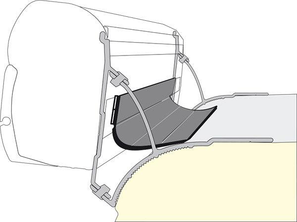 Fiamma Rain Guard Van Kit 3m (Awnings F45S or F35 Pro)-Awnings-FIAMMA-A0009553-98655-947- DC Leisure