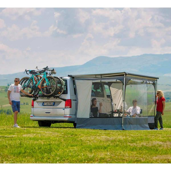 Fiamma Room Van Premium F43 Enclosure Ext 200 – Lightweight Campervan Awning Room-Privacy Rooms-Fiamma- DC Leisure