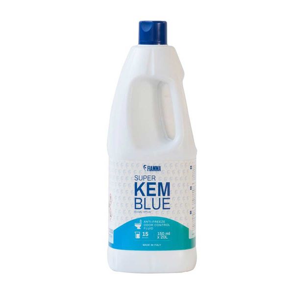 Fiamma Super Kem Blue 2 Litre Toilet Fluid – 2025 Model-Toilet Chemicals-Fiamma- DC Leisure