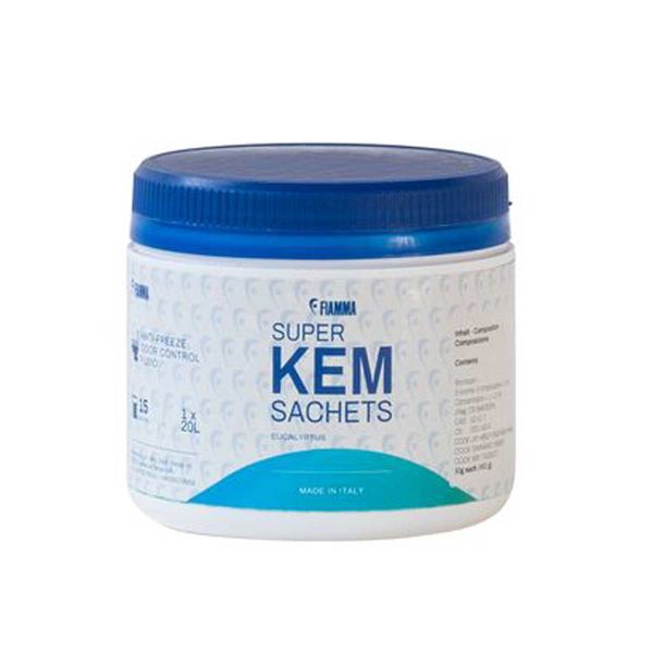 Fiamma Super Kem Sachets 30 g for Camper Toilets – Pack of 15-Toilet Chemicals-Fiamma- DC Leisure