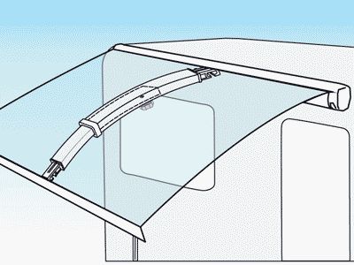 Fiamma Tension Rafter Pro (Curved) - F45, F65, F80 & F70 Models-Awning Accessories-Fiamma-QQ108261-98655A002- DC Leisure