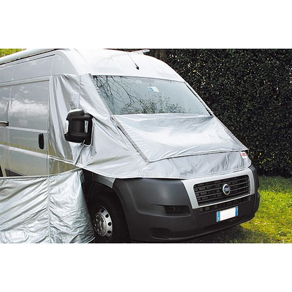 Fiamma Thermoglas Windscreen Cover for Fiat Ducato, Citroen Jumper, Peugeot Boxer | Insulated Campervan Protection-Thermal Cover-Fiamma- DC Leisure