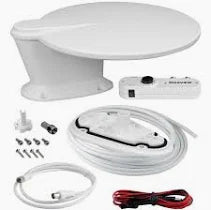 Gazelle Pro Mobile TV & Radio Aerial - White-TV Aerial-Maxview- DC Leisure