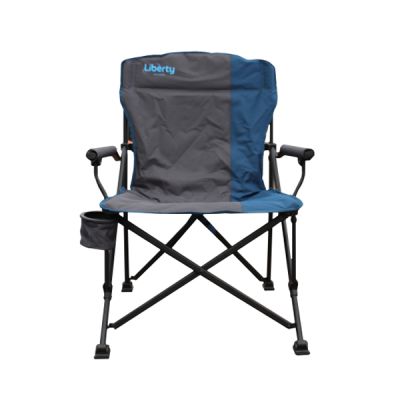 Liberty Folding Chair with Cup Holder-Camping Chairs-Liberty Leisure-5060745311873-LLFC-1- DC Leisure