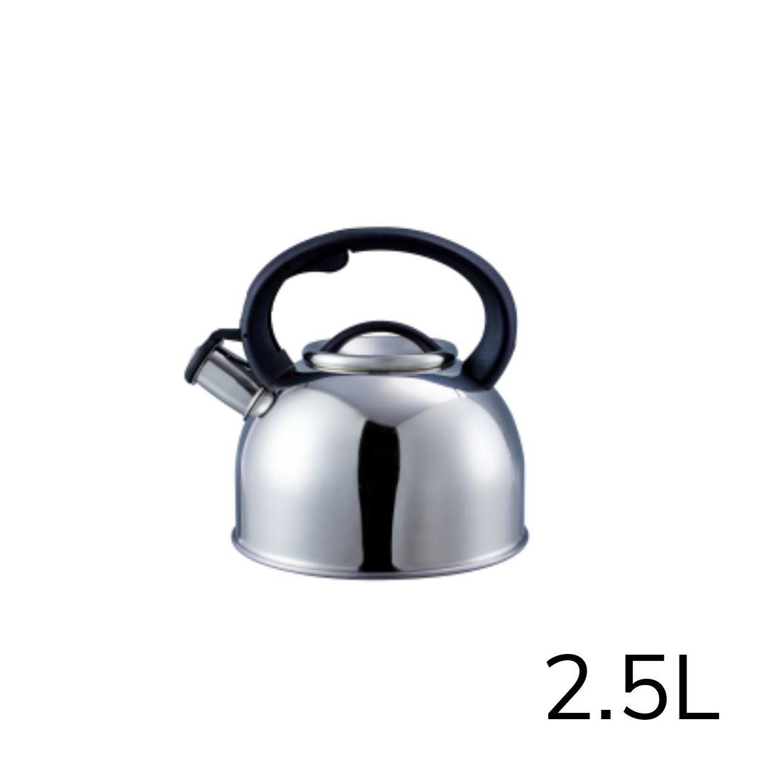 Liberty Whistling Kettle - 2.5L-Stovetop Kettles-Liberty Leisure-CW-T056-B1S- DC Leisure