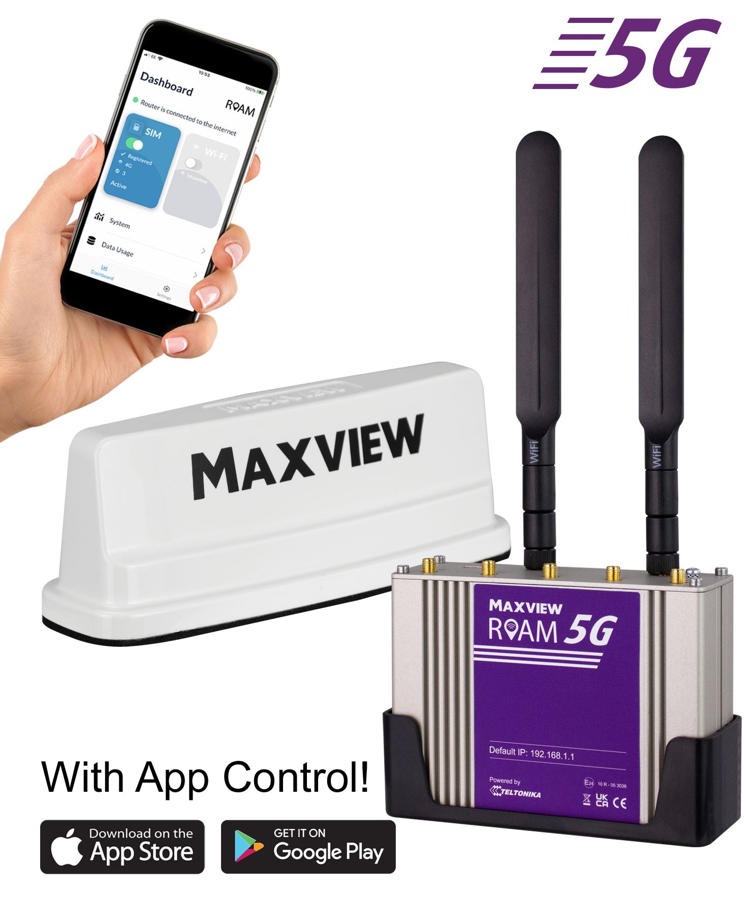 Maxview Roam 5G Campervan Mobile WIFI System-Antennas-Maxview-MXL066- DC Leisure