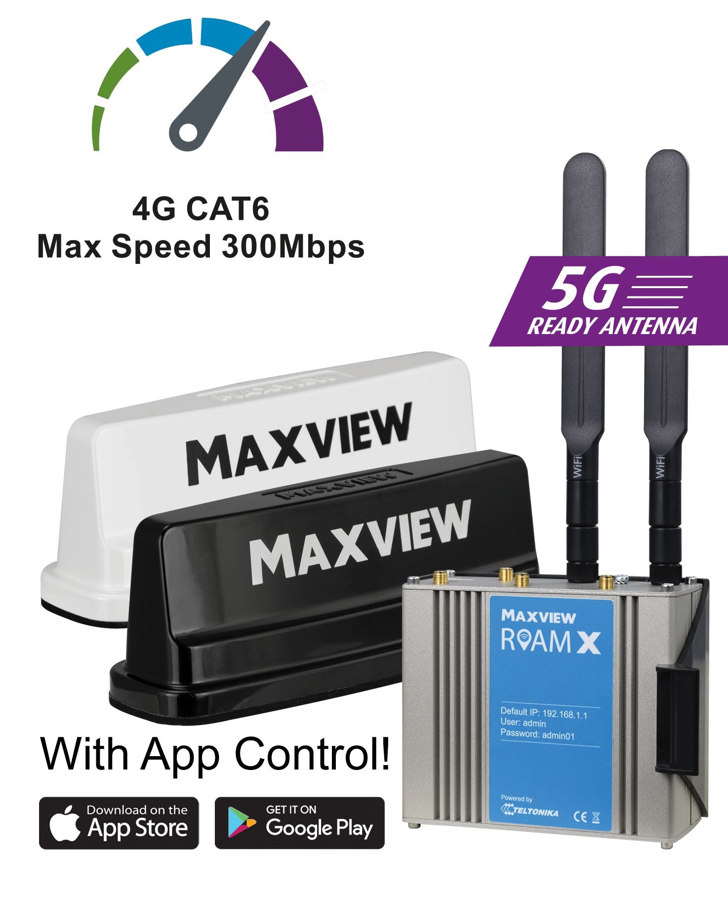 Maxview Roam X Campervan Mobile WIFI System-Antennas-Maxview- DC Leisure