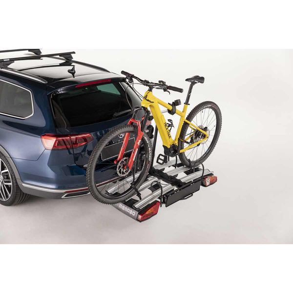 Menabo Antares 3 Towbar Bike Rack – Tilting 2-Bike Carrier with Anti-Theft Lock (60kg Max.)-Tow Bar Mounted Bike Rack-Menabo- DC Leisure